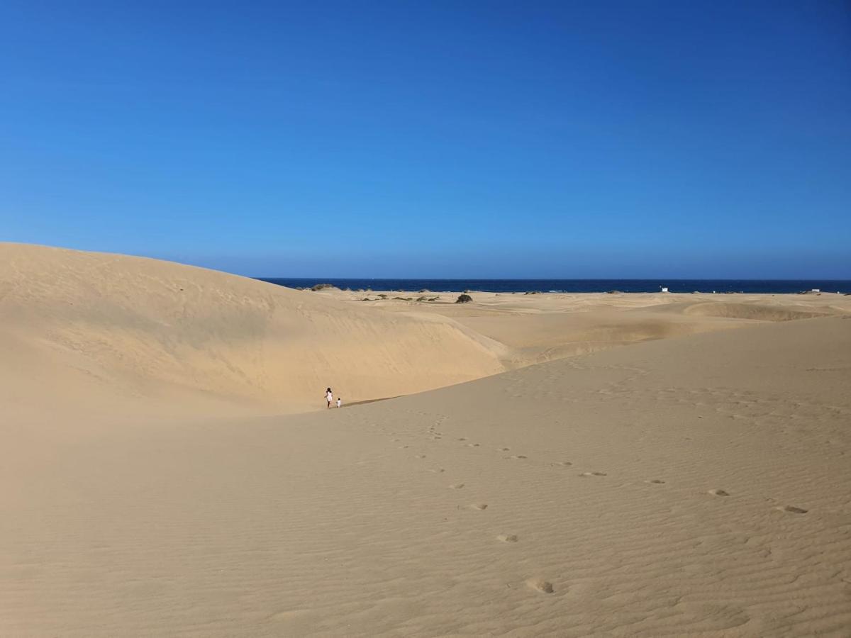 Seabliss Beach Of Dunes, Terrace And Pool! San Bartolome de Tirajana  Exterior photo